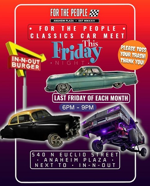 For The People Car Meet flyer 2026
